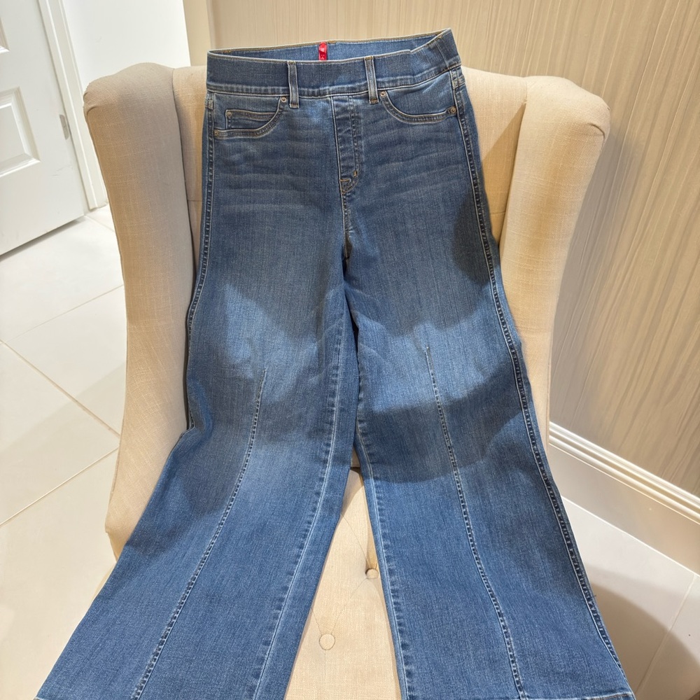 SPANX Flare Women's Jeans in Blue!